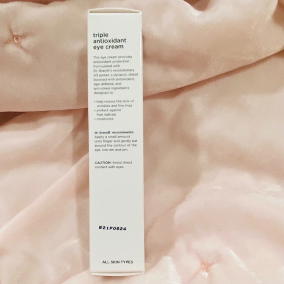 F11-NEW in Box DR. BRANDT Triple Antioxidant Eye Cream - Picture 2 of 6